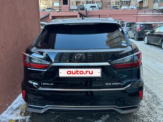 2016 Lexus RX 450h IV, чёрный, 3850000 рублей, вид 2