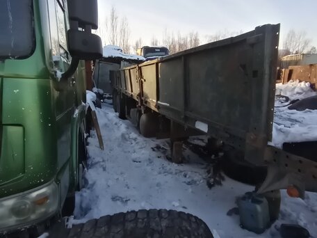 1978 МАЗ Прицеп бортовой, зелёный, 210000 рублей, вид 1