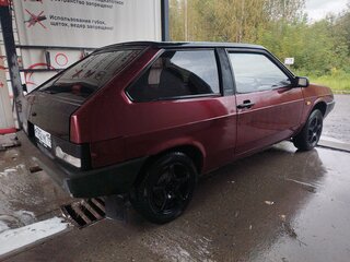1991 Lada (ВАЗ) 2108, пурпурный, 110000 рублей, вид 4