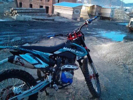 2024 Motoland CRF250, синий, 140000 рублей, вид 2