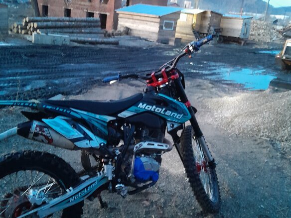 2024 Motoland CRF250, синий, 140000 рублей - вид 1