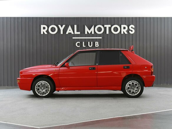 1991 Lancia Delta HF Integrale I (831), красный - вид 2