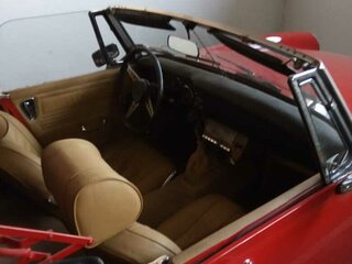 1971 MG Midget, пурпурный, 3000000 рублей, вид 4