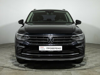 2021 Volkswagen Tiguan II Рестайлинг, чёрный, 2579700 рублей, вид 2