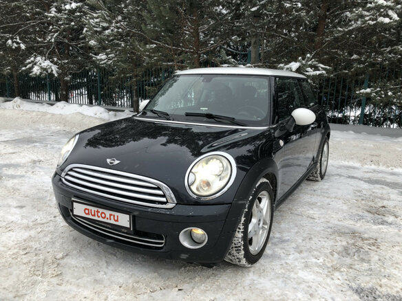 2008 Mini Hatch Cooper II (R56), чёрный