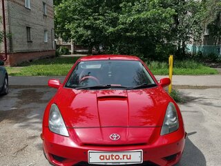 2002 Toyota Celica VII (T230) Рестайлинг, красный, 850000 рублей, вид 3