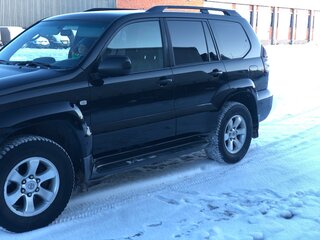 2008 Toyota Land Cruiser Prado 4-speed 120 Series Рестайлинг, чёрный, 2200000 рублей, вид 5