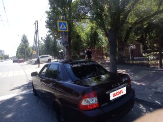 2008 Lada (ВАЗ) Priora I, пурпурный, 175000 рублей, вид 4
