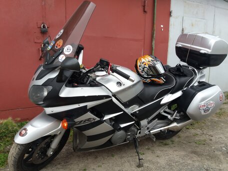 2002 Yamaha FJR1300, серебристый, 700000 рублей, вид 2