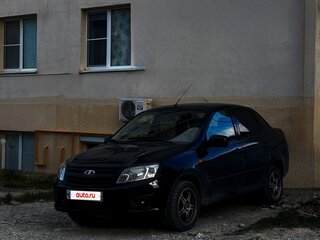 2015 Lada (ВАЗ) Granta I, чёрный, 480000 рублей, вид 5