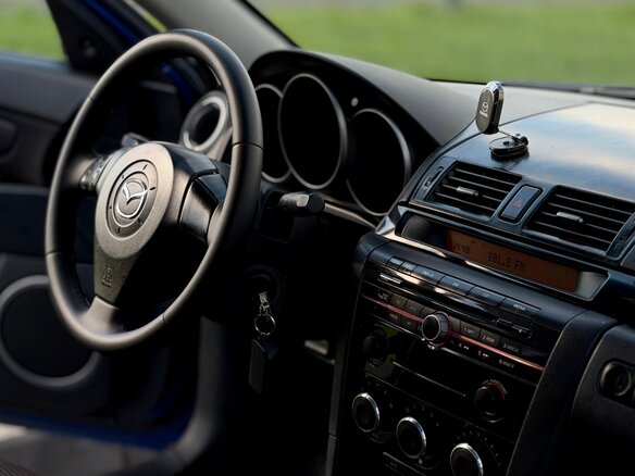 2007 Mazda 3 I (BK) Рестайлинг, синий, 599000 рублей - вид 7
