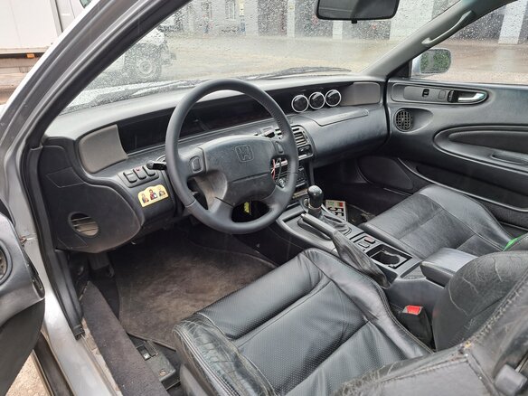 1996 Honda Prelude IV, серебристый, 900000 рублей - вид 9