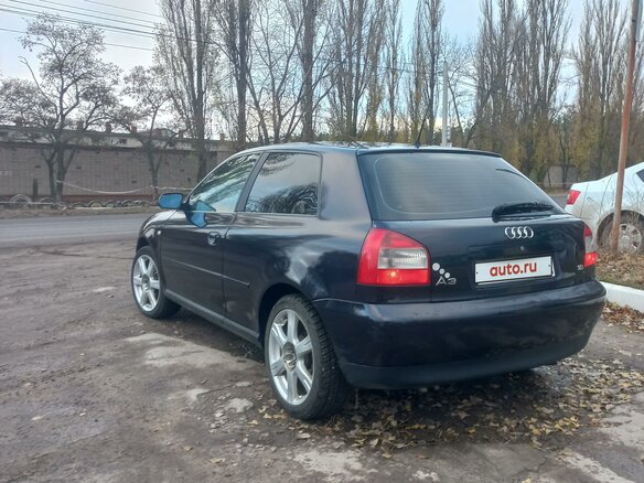 2001 Audi A3 I (8L) Рестайлинг, синий, 420000 рублей - вид 6