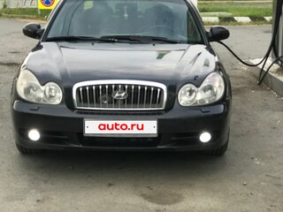 2005 Hyundai Sonata IV (EF) Рестайлинг, чёрный, 650000 рублей, вид 2