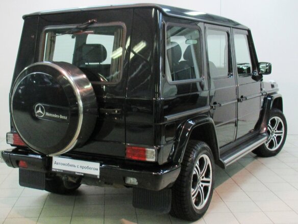 2001 Mercedes-Benz G-Класс 500 II (W463), чёрный - вид 1