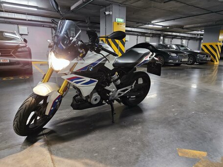 2017 BMW G 310 R, белый, 460000 рублей, вид 1