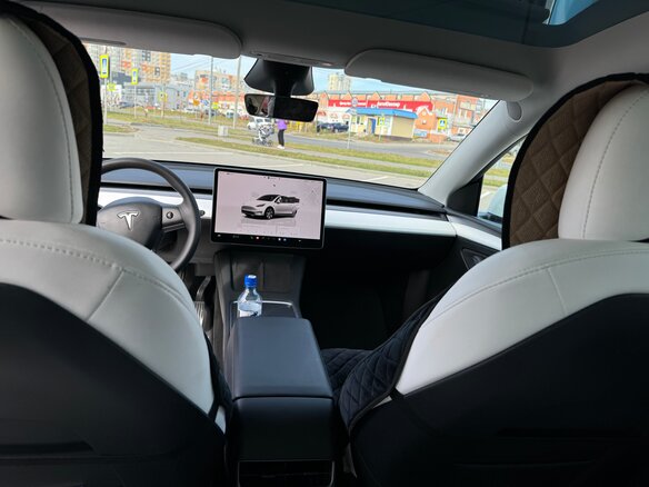 2023 Tesla Model Y Long Range I, белый, 5600000 рублей - вид 13