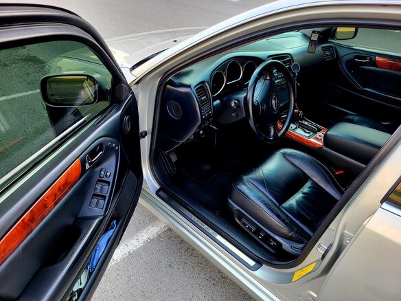 2003 Lexus GS 300 II Рестайлинг, серебристый, 1300000 рублей - вид 9