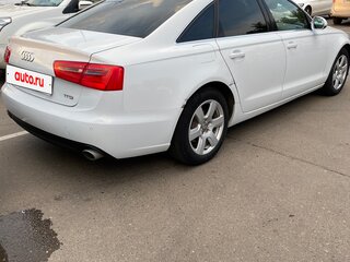 2014 Audi A6 IV (C7), белый, 1350000 рублей, вид 3