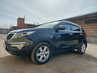 2013 Kia Sportage III, чёрный, 1520000 рублей, вид 1