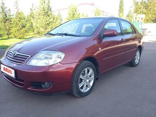 2006 Toyota Corolla IX (E120, E130) Рестайлинг, красный, 587000 рублей, вид 1