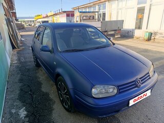 1998 Volkswagen Golf IV, синий, 230000 рублей, вид 2