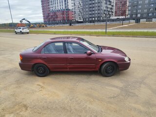 2006 Kia Spectra I Рестайлинг 2, красный, 210000 рублей, вид 3