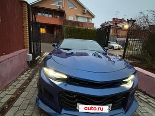2021 Chevrolet Camaro VI Рестайлинг, синий, 3200000 рублей, вид 2