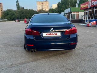 2015 BMW 5 серии 520d VI (F10/F11/F07) Рестайлинг, синий, 2120000 рублей, вид 5