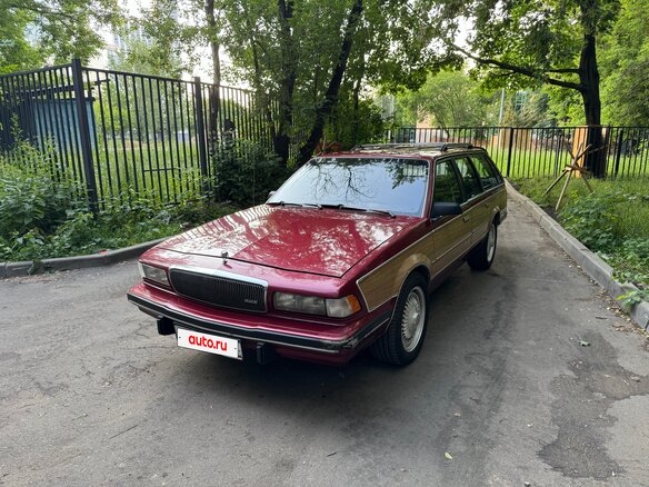 1991 Buick Century V, пурпурный