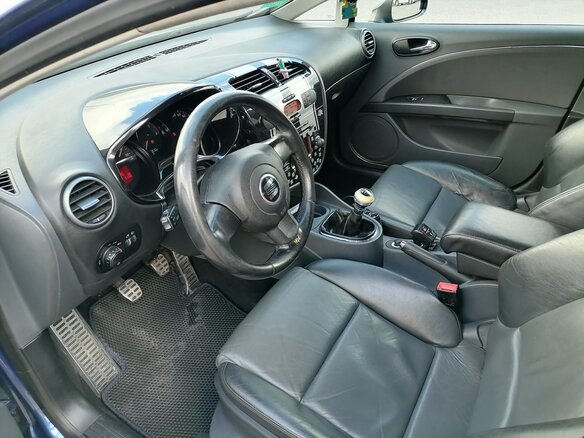 2006 SEAT Leon II, синий, 650000 рублей - вид 6