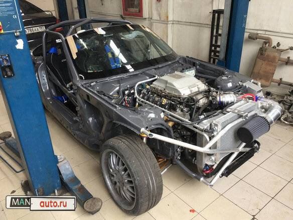 2004 BMW Z4 I (E85/E86), красный - вид 20