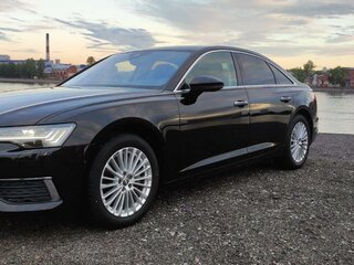 2018 Audi A6 45 TDI V (C8), чёрный, 4700000 рублей, вид 1