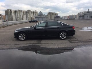 2013 BMW 5 серии Long 520Li VI (F10/F11/F07), чёрный, 1595000 рублей, вид 3