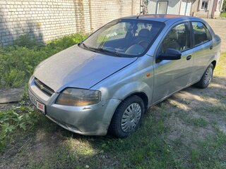 2005 Chevrolet Aveo I, серебристый, 250000 рублей, вид 1