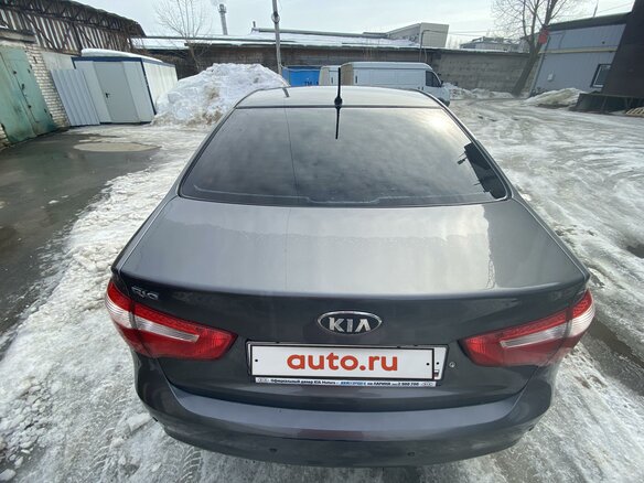2013 Kia Rio III, серый, 900000 рублей - вид 8
