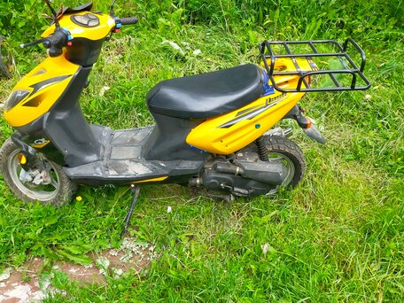 2008 GX moto GX Flash, жёлтый, 38000 рублей, вид 2