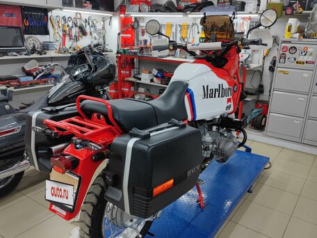 1992 BMW R 100 GS, красный, 1000000 рублей, вид 3