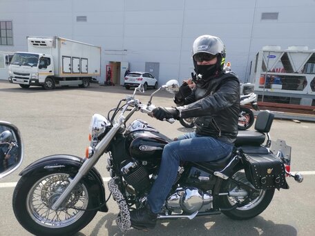1999 Yamaha XVS400 Drag Star, чёрный, 360000 рублей, вид 2