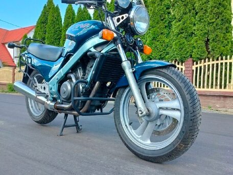 1996 Honda NTV 650, синий, 350000 рублей, вид 4