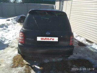 2001 Nissan March II (K11), чёрный, 70000 рублей, вид 3