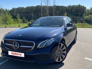 2017 Mercedes-Benz E-Класс 220 d V (W213, S213, C238), синий, 3400000 рублей, вид 1