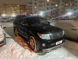 2014 Toyota Land Cruiser 200 Series Рестайлинг 1, чёрный, 3500000 рублей, вид 2