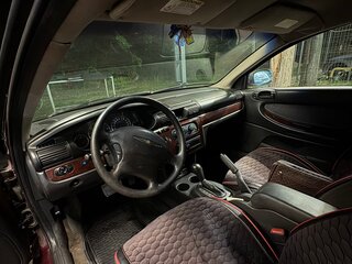 2001 Chrysler Sebring II, красный, 250000 рублей, вид 4