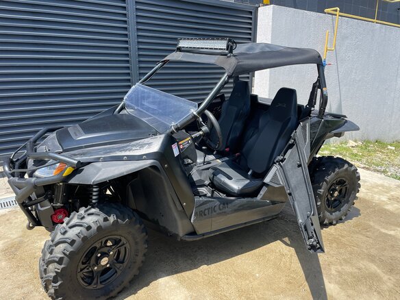 2014 Arctic Cat Wildcat, чёрный, 750000 рублей - вид 2