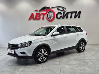 2020 Lada (ВАЗ) Vesta SW Cross I, белый, 1170000 рублей, вид 3