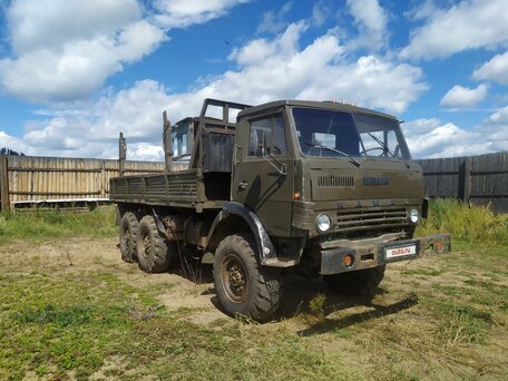 1988 КамАЗ 4310, зелёный, 800000 рублей, вид 1