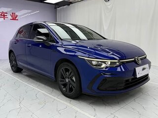 2021 Volkswagen Golf VIII, синий, 2210000 рублей, вид 3