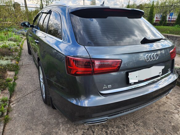 2018 Audi A6 IV (C7) Рестайлинг, серый, 2400000 рублей - вид 12