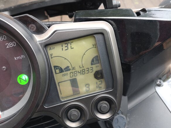2012 Yamaha FJR1300, чёрный, 750000 рублей - вид 11